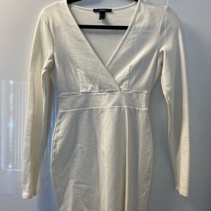 Cocktail casual white/cream dress
